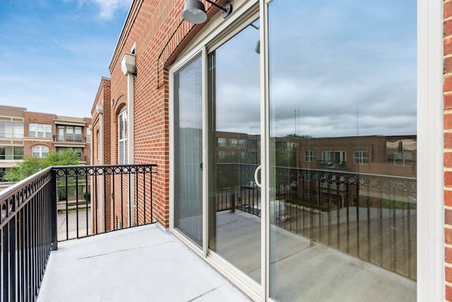 539 W 1st Ave Unit 308, Columbus, OH 43215 - view of balcony