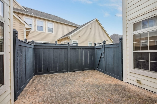 6711 Cooperstone Dr, Dublin, OH 43017 - view of patio / terrace featuring a gate