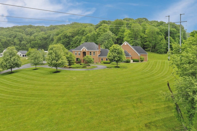 2300 Stonewall Cemetery Rd SW, Lancaster, OH 43130 - view from above of property featuring a forest