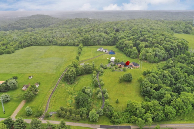 2300 Stonewall Cemetery Rd SW, Lancaster, OH 43130 - overview of rural landscape with a heavily wooded area