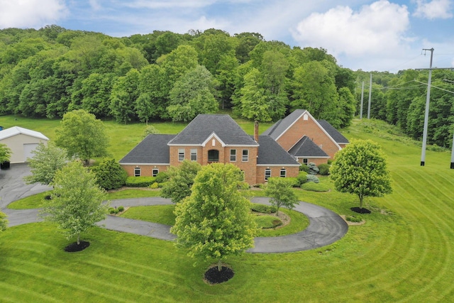2300 Stonewall Cemetery Rd SW, Lancaster, OH 43130 - view from above of property featuring a heavily wooded area
