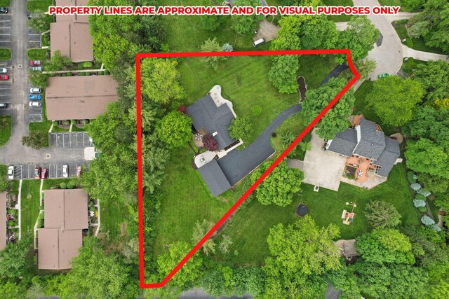 5210 Chevy Chase Ct, Columbus, OH 43220 - aerial view