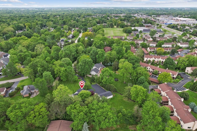 5210 Chevy Chase Ct, Columbus, OH 43220 - bird's eye view