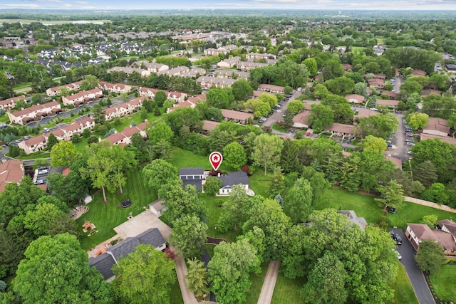 5210 Chevy Chase Ct, Columbus, OH 43220 - aerial view of property and surrounding area featuring nearby suburban area