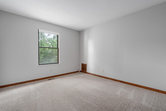 2321 Worthingwoods Blvd, Powell, OH 43065 - carpeted spare room with baseboards and a textured ceiling