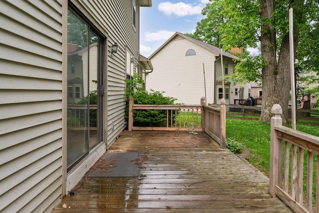 2321 Worthingwoods Blvd, Powell, OH 43065 - view of wooden terrace