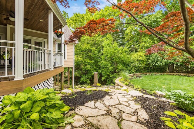 5552 Quail Hollow Way, Westerville, OH 43082 - view of yard