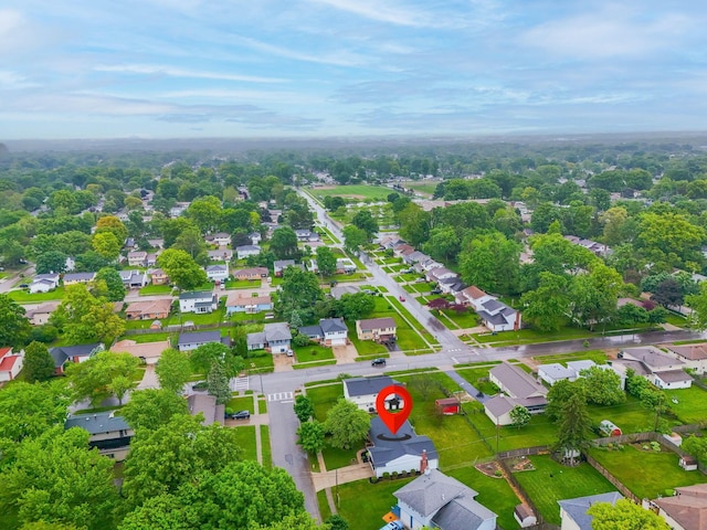 5148 Riverbirch Dr N, Columbus, OH 43229 - aerial view of residential area
