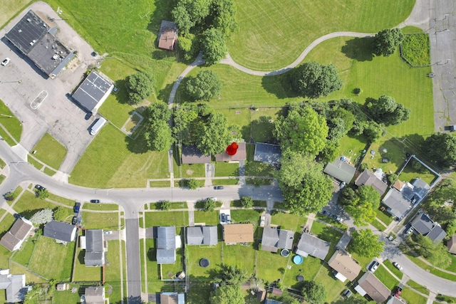 5042 Lindora Dr, Columbus, OH 43232 - aerial view of property's location with nearby suburban area