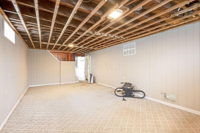 11 Mermary Dr, Fredericktown, OH 43019 - below grade area with light colored carpet and healthy amount of natural light