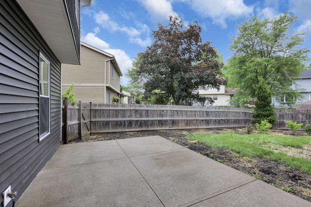 338 Gentlewind Dr, Westerville, OH 43081 - fenced backyard with a patio