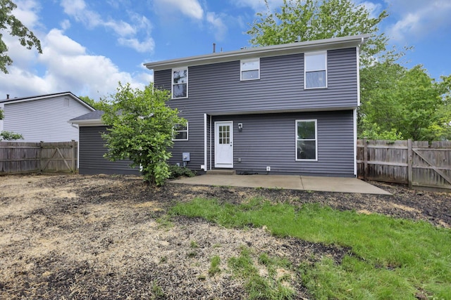 338 Gentlewind Dr, Westerville, OH 43081 - back of house featuring a patio area and a fenced backyard