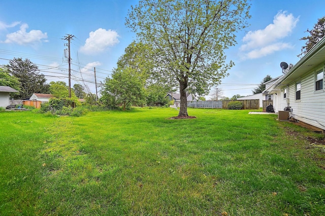 1096 Lancaster Ave, Reynoldsburg, OH 43068 - view of yard with cooling unit