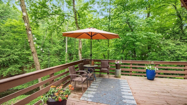 4171 Clotts Rd, Columbus, OH 43230 - view of deck