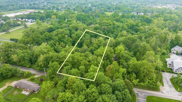 4171 Clotts Rd, Columbus, OH 43230 - view of property location with a forest and property boundaries highlighted