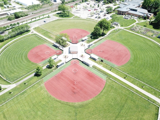 114 Highland Ave, Worthington, OH 43085 - bird's eye view
