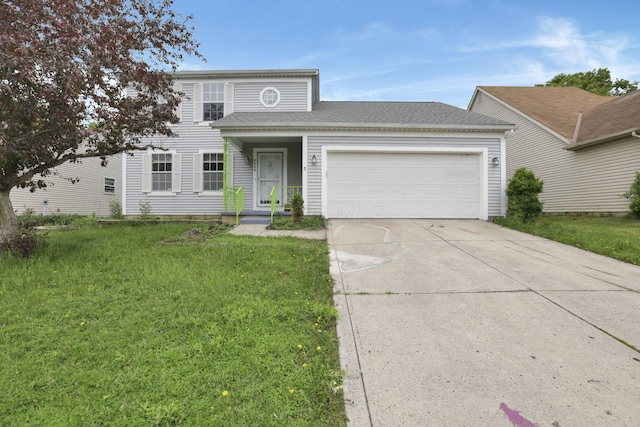 6446 Berry Pond Way, Canal Winchester, OH 43110 - traditional home featuring a garage, driveway, and a front yard