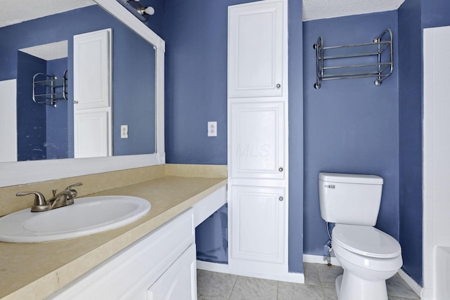 6446 Berry Pond Way, Canal Winchester, OH 43110 - full bath with vanity, toilet, tile patterned floors, baseboards, and a shower