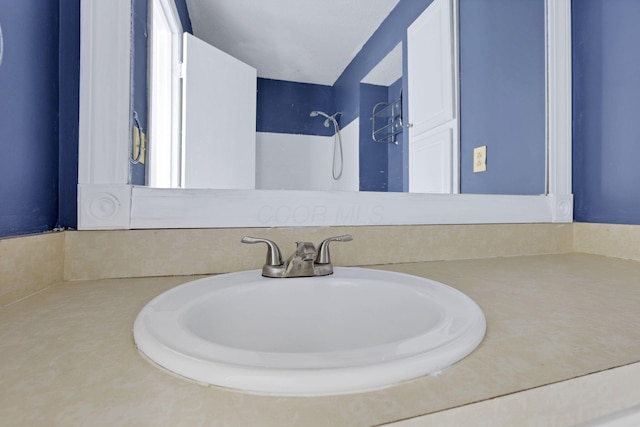 6446 Berry Pond Way, Canal Winchester, OH 43110 - bathroom featuring vanity and a shower