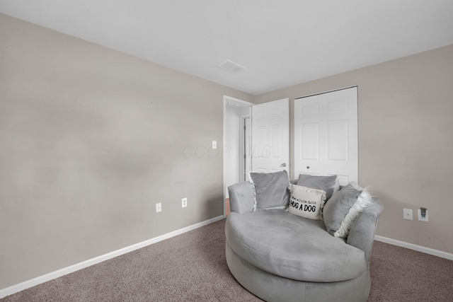 1508 Ives Ave, Reynoldsburg, OH 43068 - living area with carpet floors and baseboards
