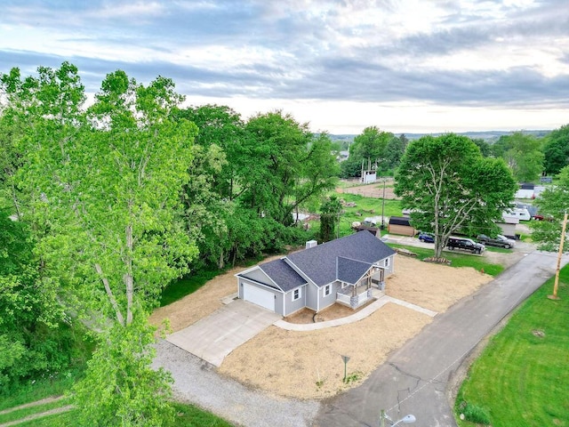 228 E Walnut St, Danville, OH 43014 - view of subject property featuring a tree filled landscape