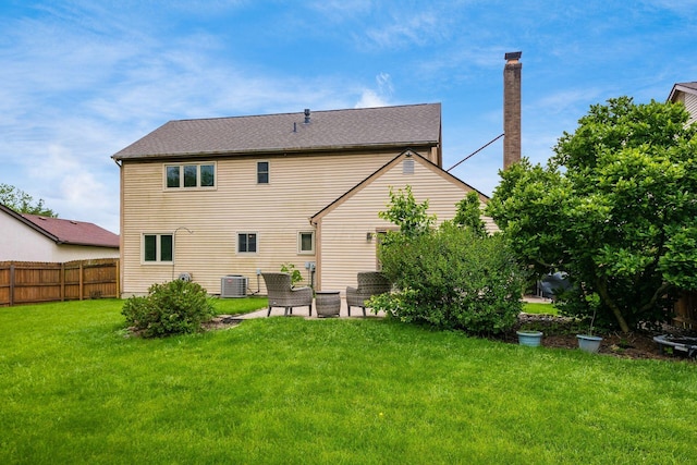 2862 Shady Ridge Dr, Columbus, OH 43231 - back of property with central AC unit