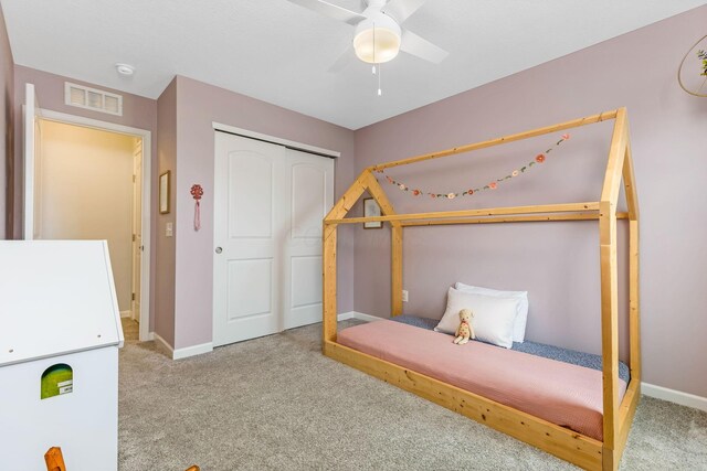 324 Raccoon Ave, Johnstown, OH 43031 - unfurnished bedroom featuring carpet flooring, baseboards, and a closet