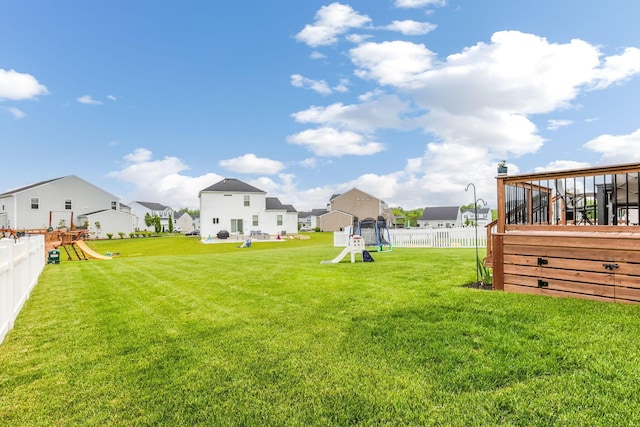 324 Raccoon Ave, Johnstown, OH 43031 - view of yard featuring a playground and a residential view