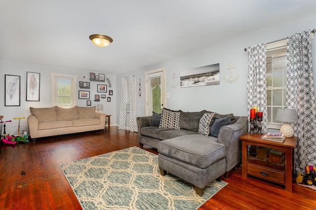 3470 State Route 314, Fredericktown, OH 43019 - living room featuring wood-type flooring