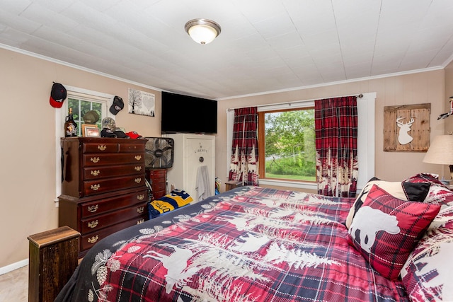 3470 State Route 314, Fredericktown, OH 43019 - bedroom featuring ornamental molding
