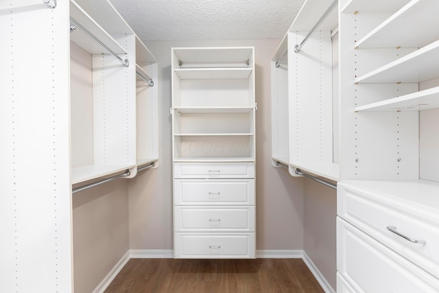 6174 Brickside Dr, New Albany, OH 43054 - spacious closet with dark wood-type flooring