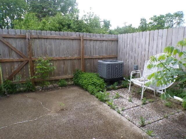 1022 Galliton Ct Unit C, Columbus, OH 43220 - view of patio / terrace featuring central air condition unit