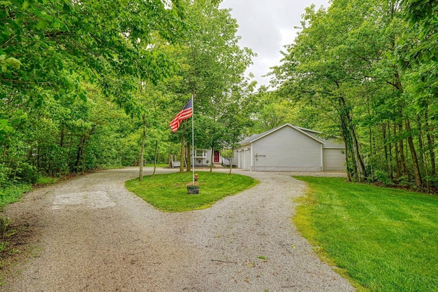 1494 Old Carriage Ct, Canal Winchester, OH 43110 - view of front of property featuring driveway and a front lawn