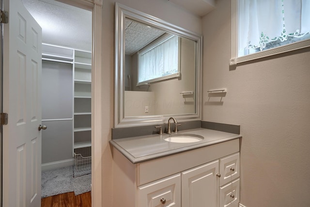 1494 Old Carriage Ct, Canal Winchester, OH 43110 - bathroom with vanity and wood finished floors