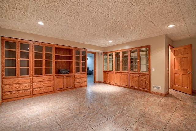 1494 Old Carriage Ct, Canal Winchester, OH 43110 - unfurnished room with recessed lighting, light tile patterned flooring, and baseboards