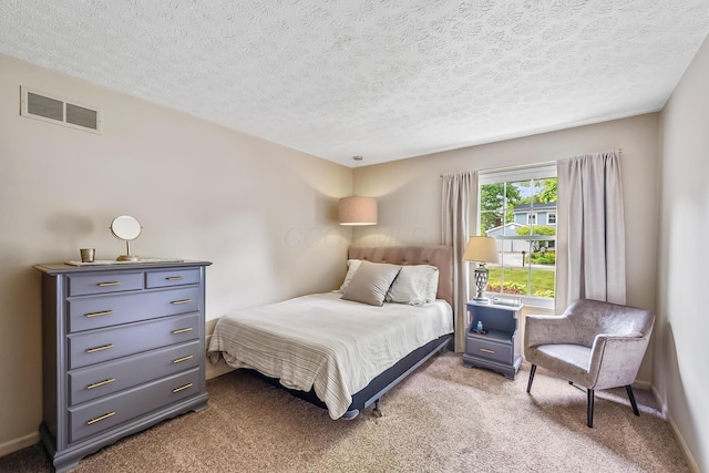 590 Haversham Dr, Gahanna, OH 43230 - bedroom with light carpet and a textured ceiling