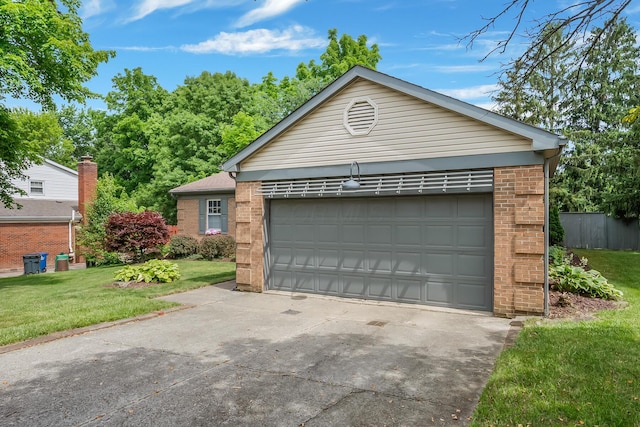 590 Haversham Dr, Gahanna, OH 43230 - view of front of property featuring brick siding and a front yard
