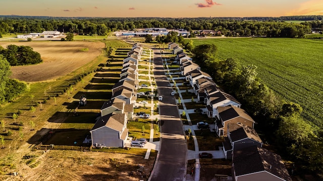 362 Isaac Tharp St, Pataskala, OH 43062 - aerial view at dusk of view of wooded area
