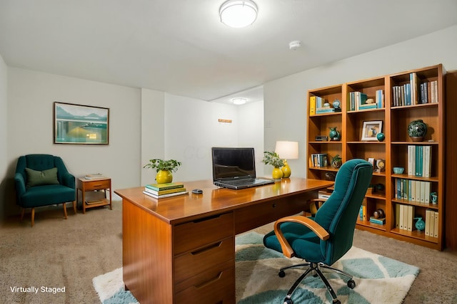 2511 Gardenia Dr Unit 76A, Columbus, OH 43235 - home office with light carpet