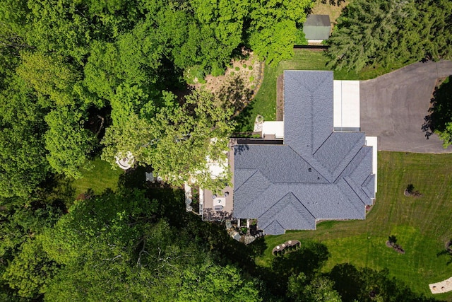 8159 Riverside Dr, Powell, OH 43065 - view from above of property