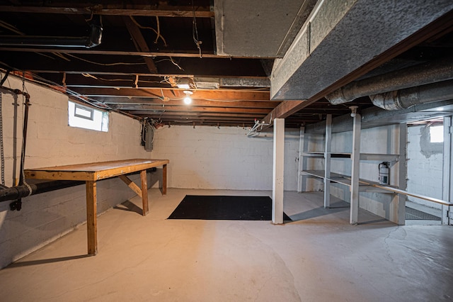 4469 Lancaster Ave, Columbus, OH 43207 - basement featuring electric panel