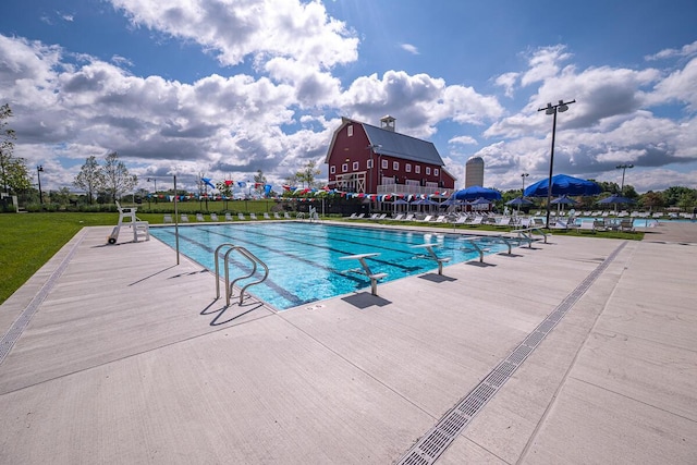 10641 Arrowwood Dr, Plain City, OH 43064 - view of community pool