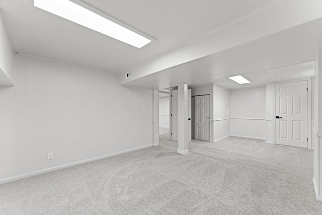 1116 S Yearling Rd, Columbus, OH 43227 - finished basement featuring carpet flooring
