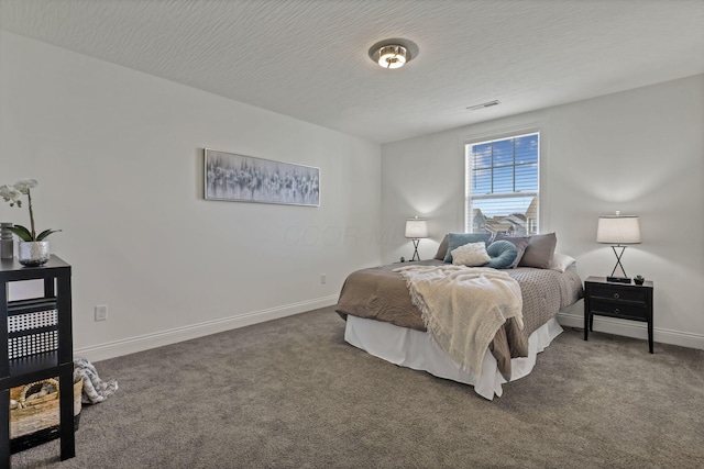 7578 Hastings St, Pickerington, OH 43147 - carpeted bedroom featuring baseboards and a textured ceiling