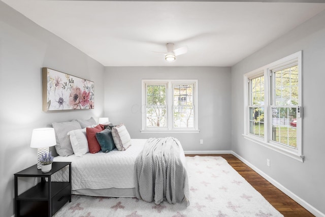 1052 Geers Ave, Columbus, OH 43206 - bedroom with baseboards and wood finished floors