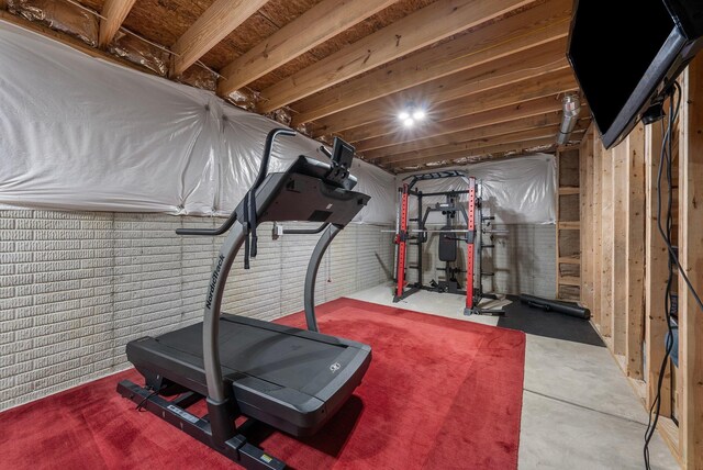 3624 Sparrow Ct, Hilliard, OH 43026 - view of exercise room
