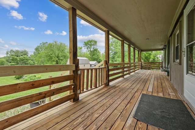 7700 State Route 61, Sunbury, OH 43074 - view of wooden terrace