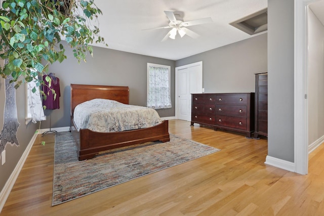 7700 State Route 61, Sunbury, OH 43074 - bedroom featuring baseboards and wood finished floors