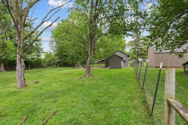 7700 State Route 61, Sunbury, OH 43074 - view of yard with an outbuilding