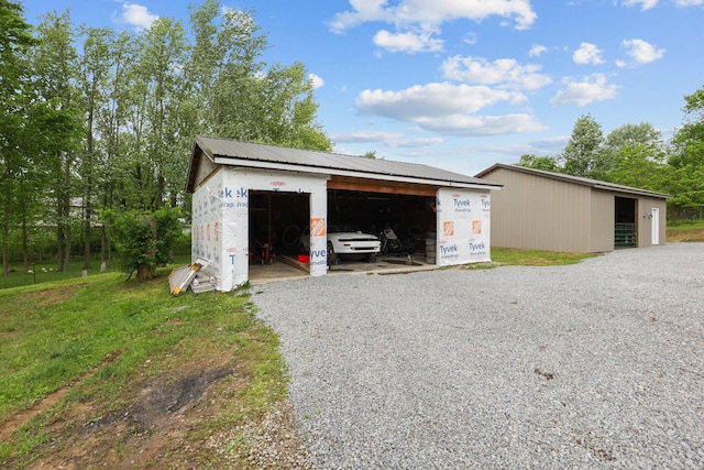 7700 State Route 61, Sunbury, OH 43074 - view of detached garage